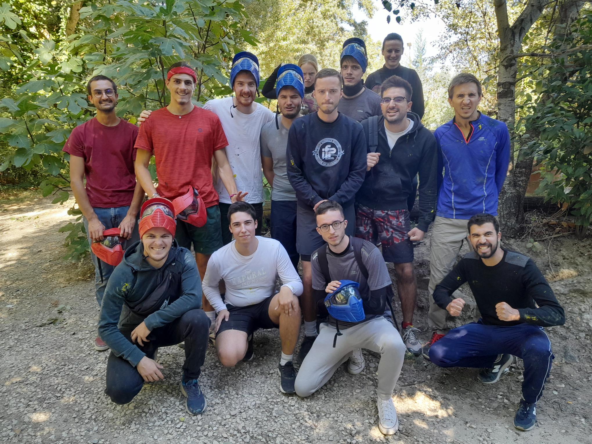 Paintball sur l'île de la Barthelasse